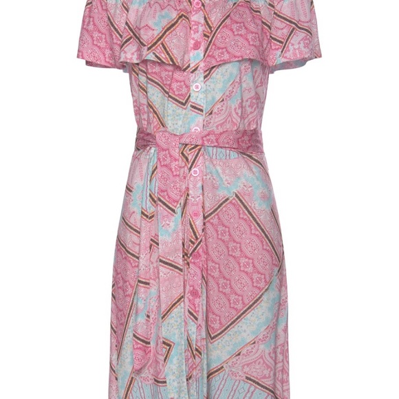 NWOT Boho MIDI Dress - Picture 3 of 6